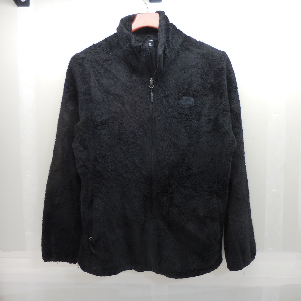 The North Face Womens Osito Full Zip Fleece Jacket Black XL NF0A3XBD
